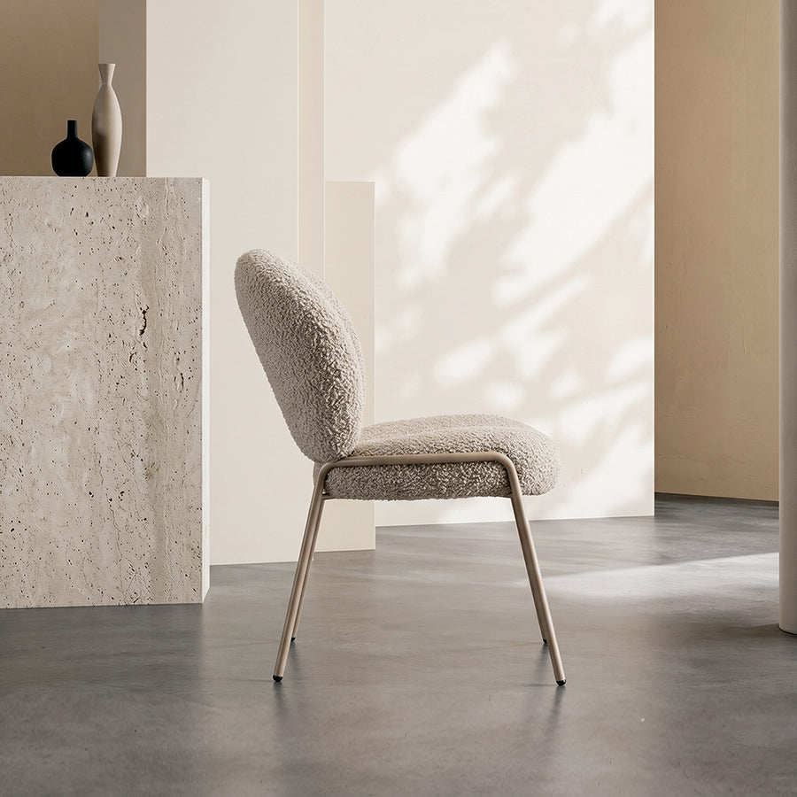 Horatio Dining Chair, Boucle