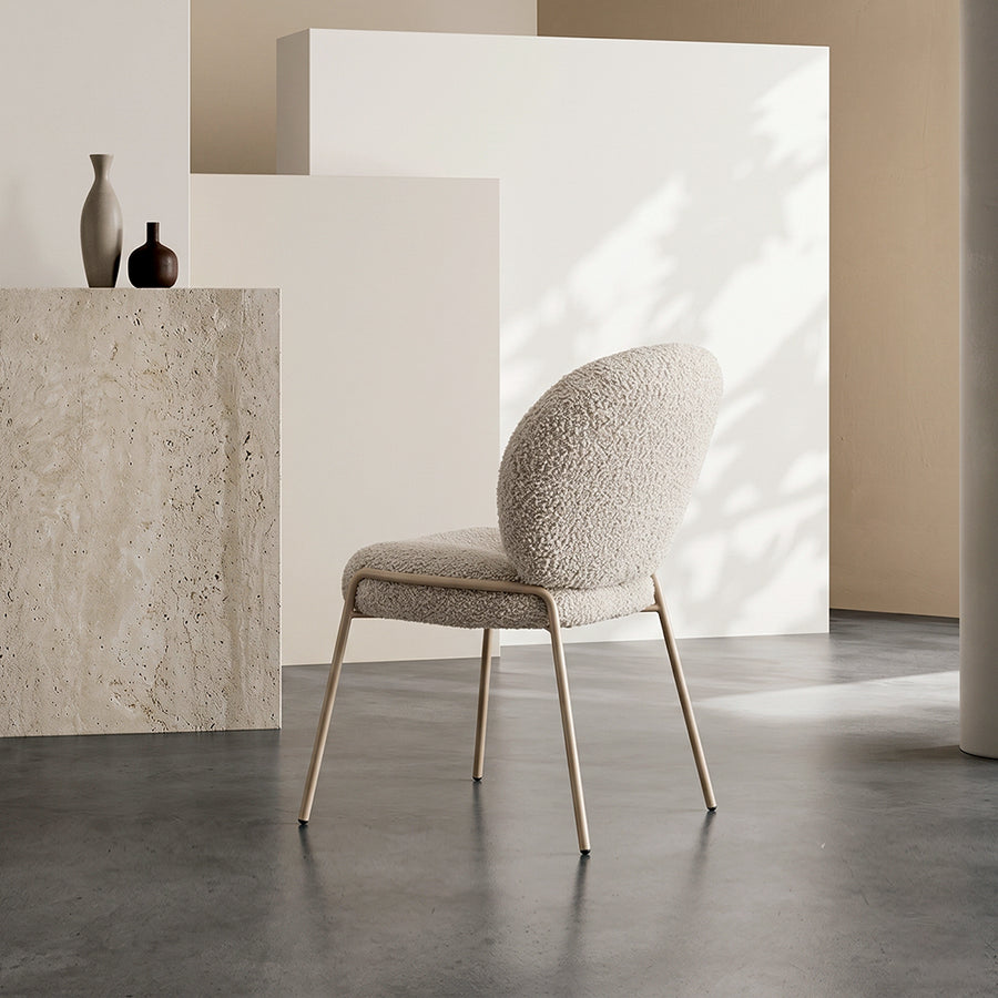 Horatio Dining Chair, Boucle