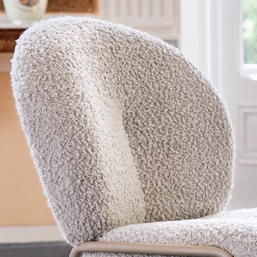 Horatio Dining Chair, Boucle