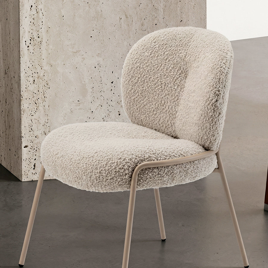 Horatio Dining Chair, Boucle