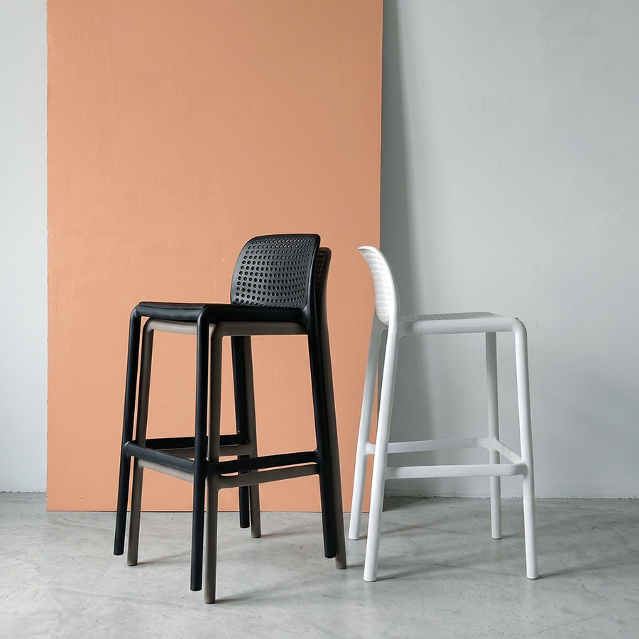 Jacob Nordic Bar Stool, Multiple Colors