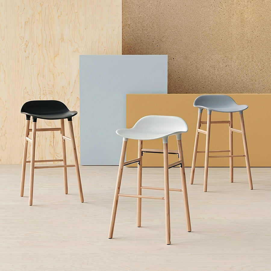 Lila Sketchy Bar Stool