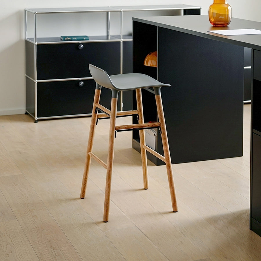 Lila Sketchy Bar Stool