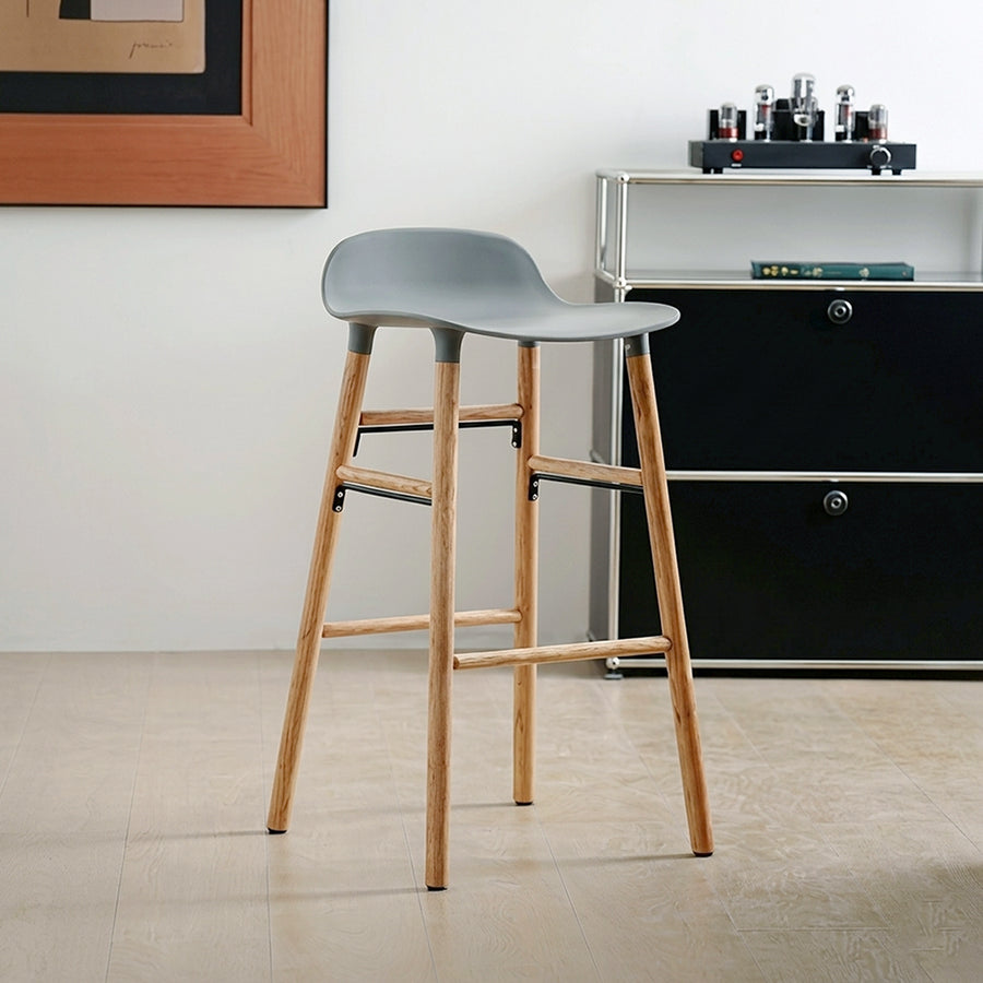 Lila Sketchy Bar Stool
