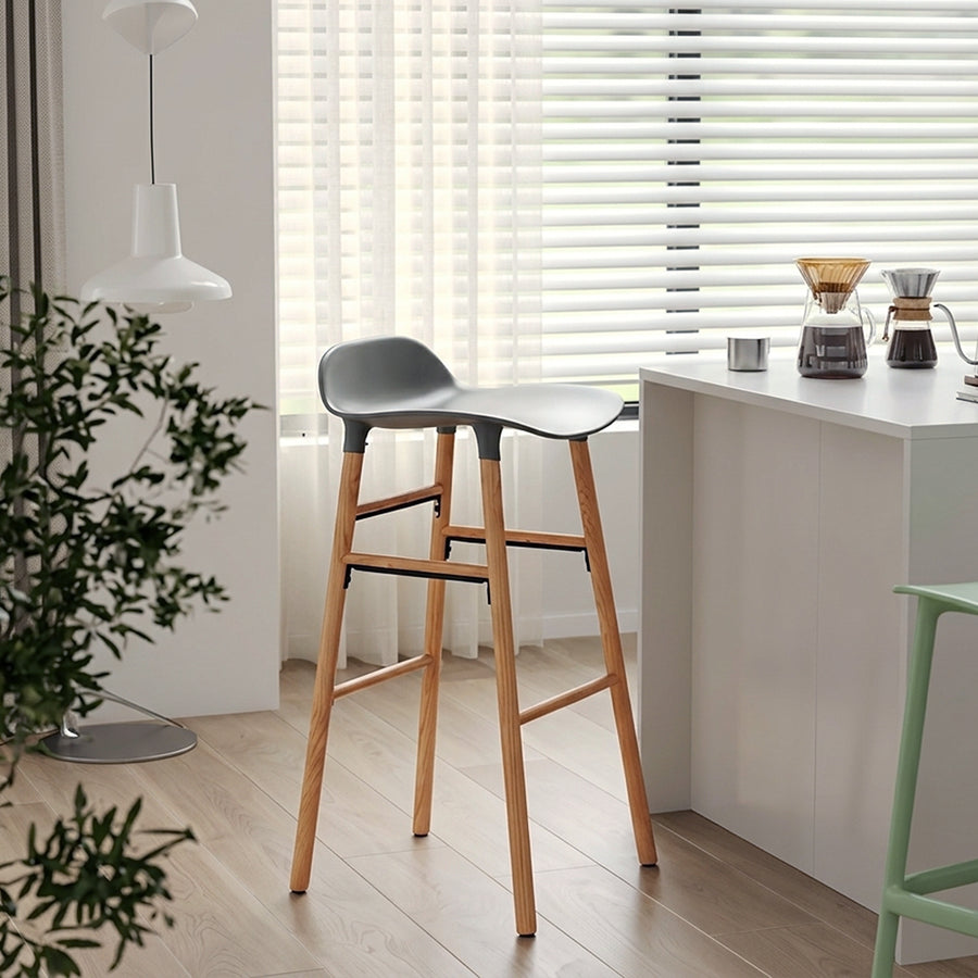 Lila Sketchy Bar Stool