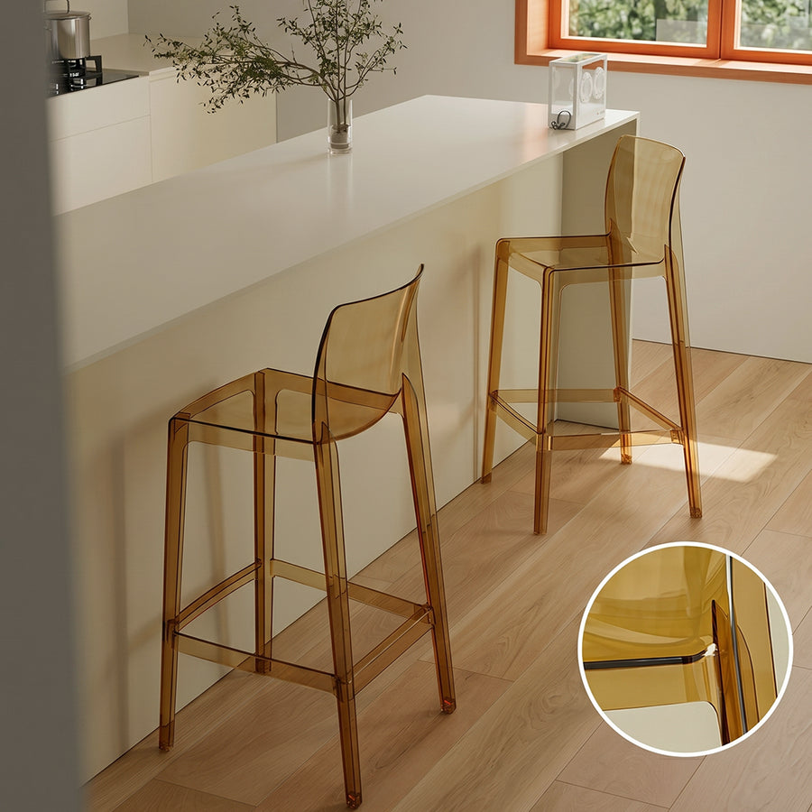 Mila Acrylic Bar Stool