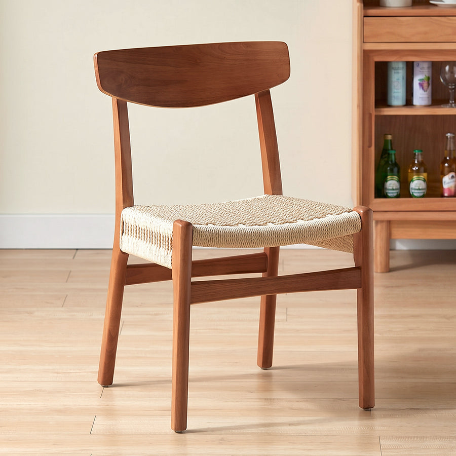 Nadine Rattan Dining Chair, Ash