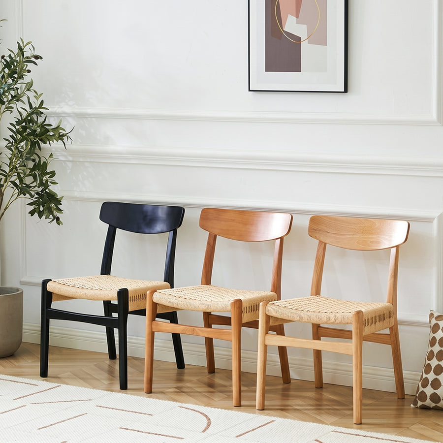 Nadine Rattan Dining Chair, Ash
