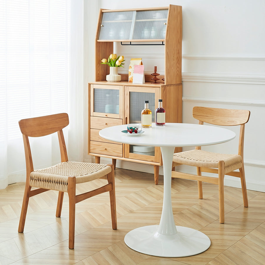 Nadine Rattan Dining Chair, Ash