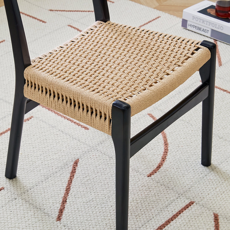 Nadine Rattan Dining Chair, Ash