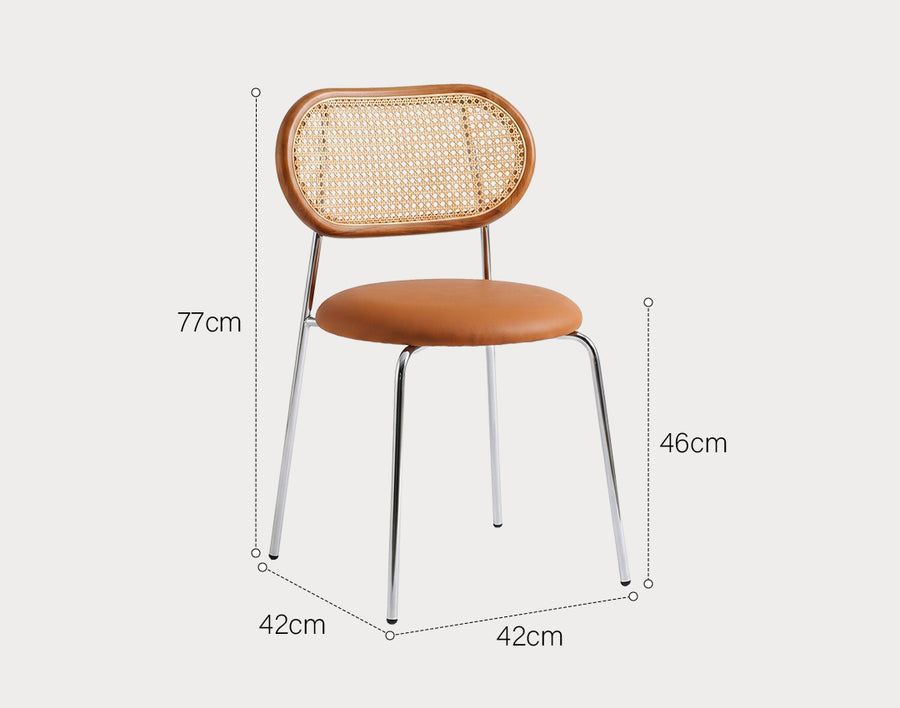 Ozzie Rattan Dining Chair