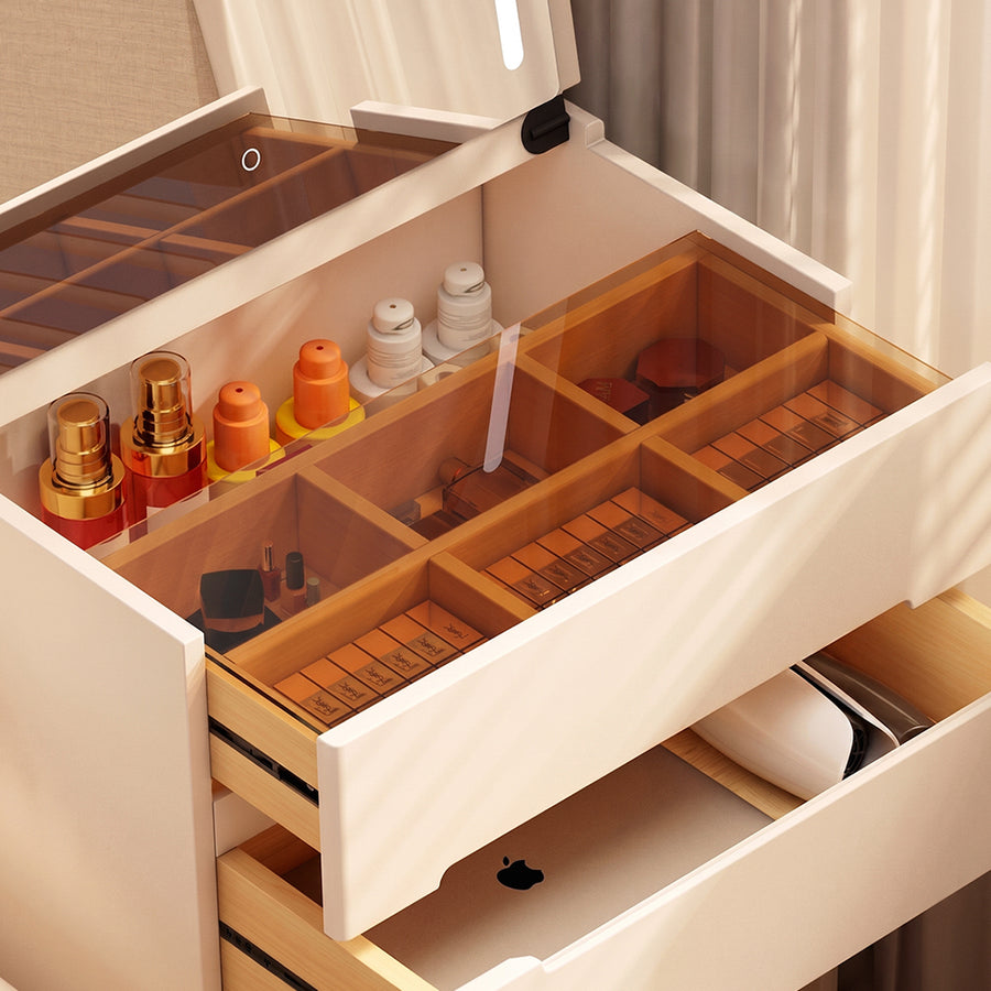 Prudence Dressing Table With Storage Stool product image 7