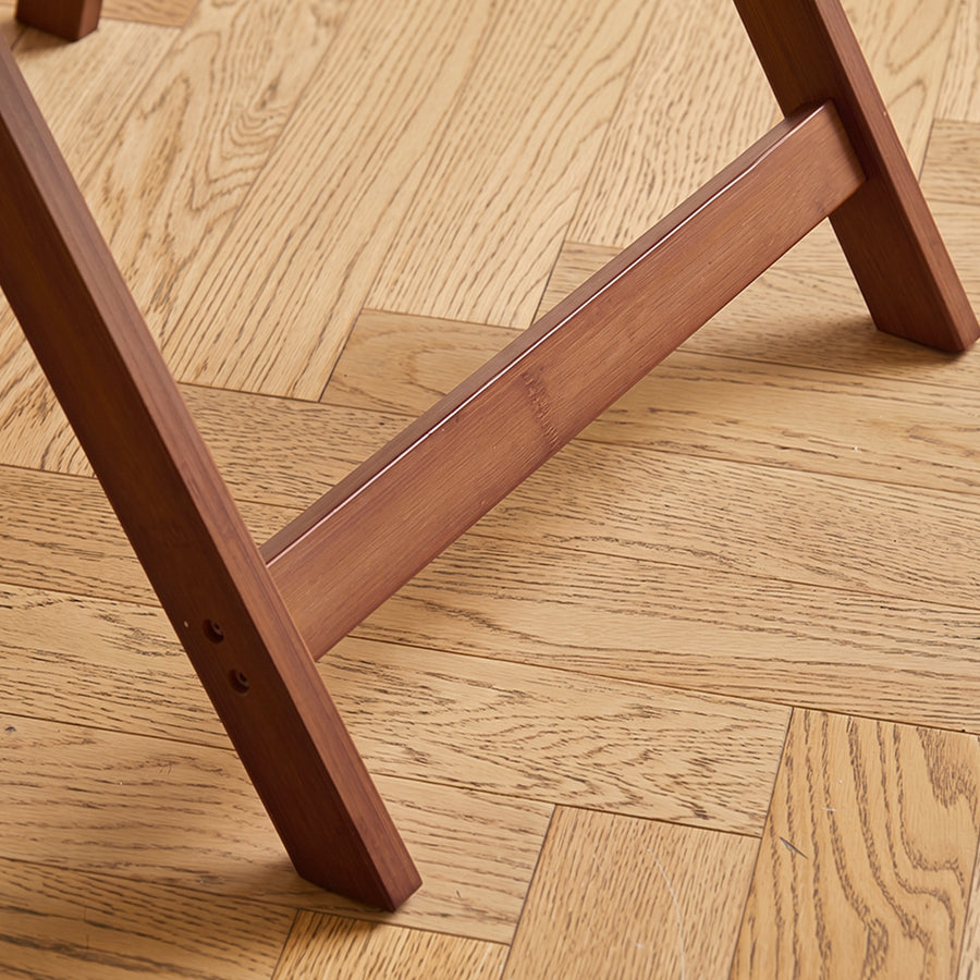 Sharon Foldable Rattan Dining Chair, Bamboo