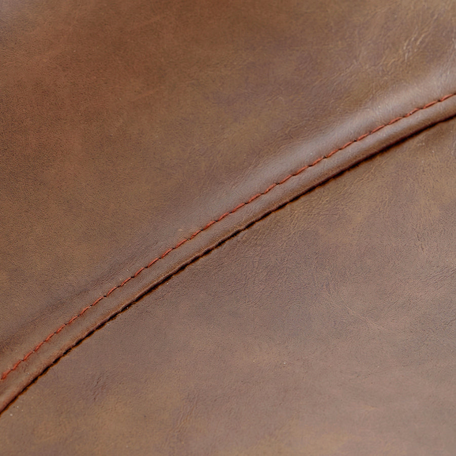 Upton Nordic Bar Stool, Leather