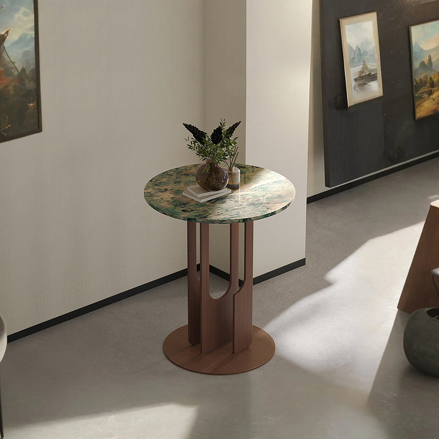 Rory Side Table With Marble Top - rory marble top marble side table UK