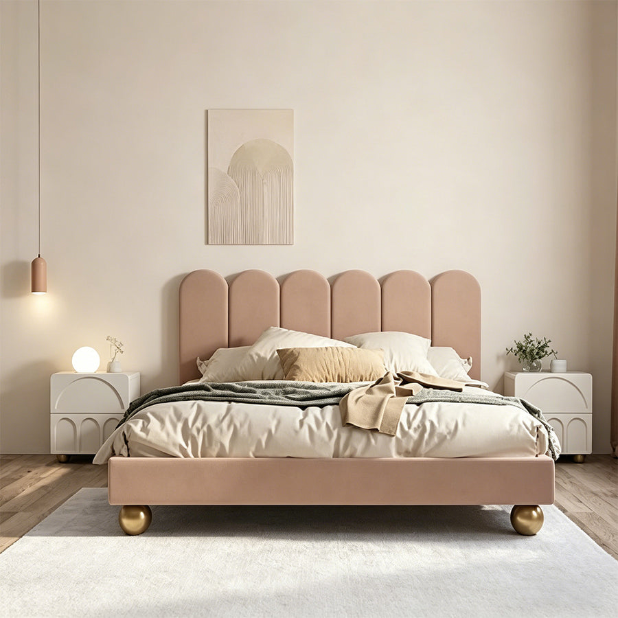 Sal Bedside Table, Cream Or Black