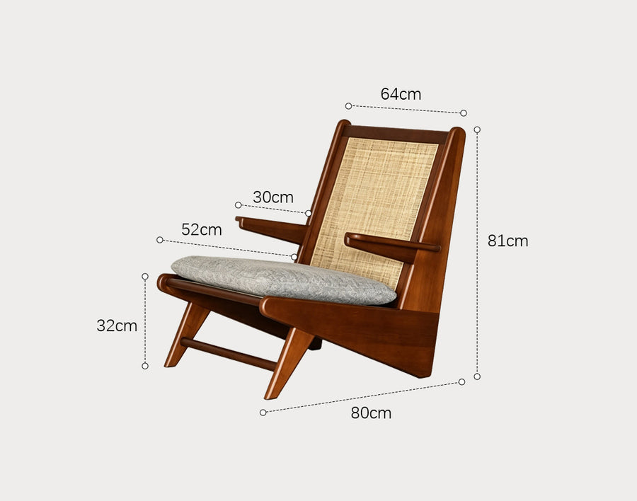 Samantha Armchair, Wooden