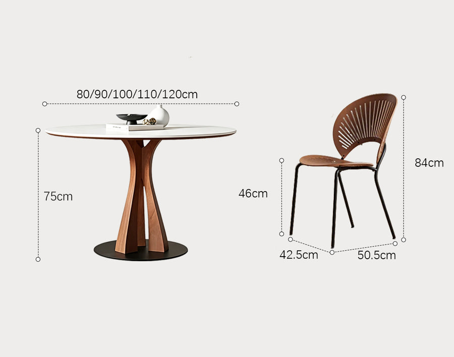Seraphim Round Dining Table for modern UK dining room