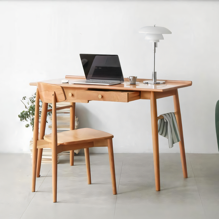 Sierra Office Desk, Ash - sierra office desk UK