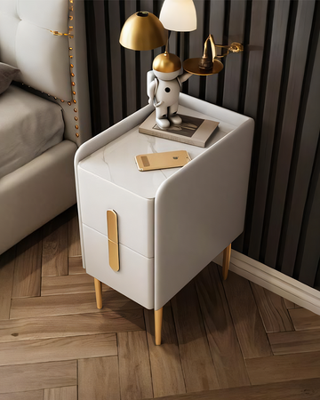 Silva Bedside Table, Multiple Colors