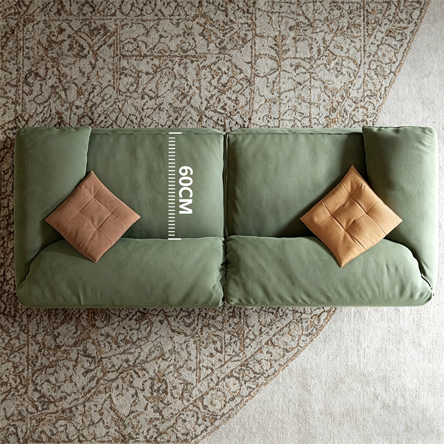 Simon S20 Two Seater Sofa, Velvet compact living room seating idea