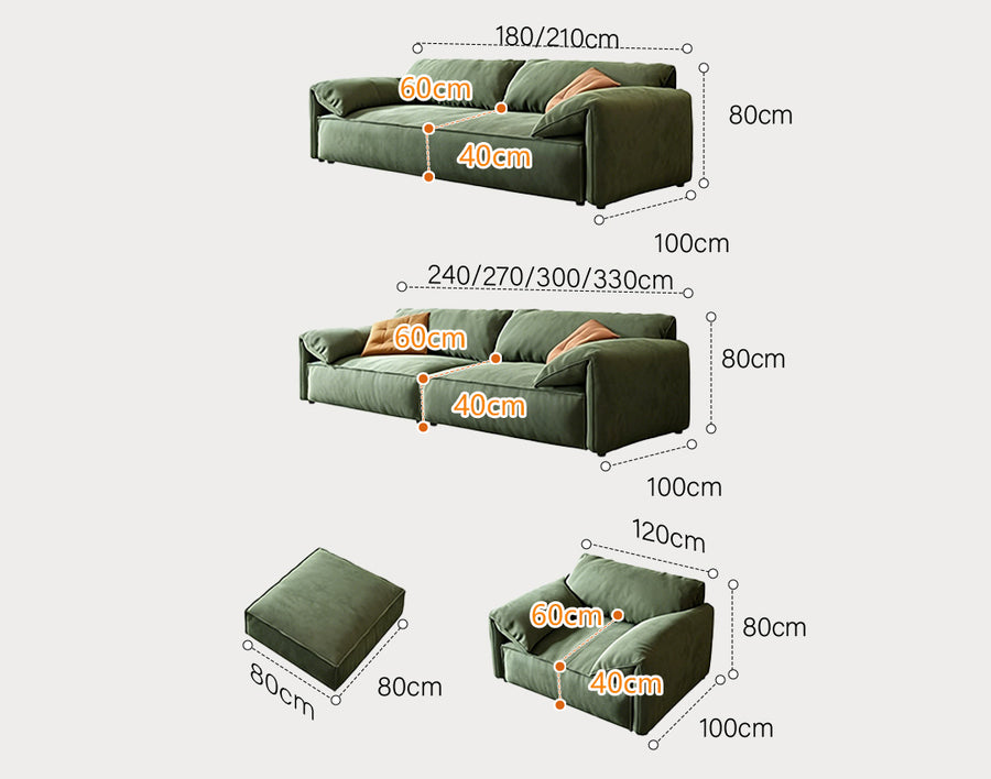 Simon S20 Two Seater Sofa, Velvet product image 10