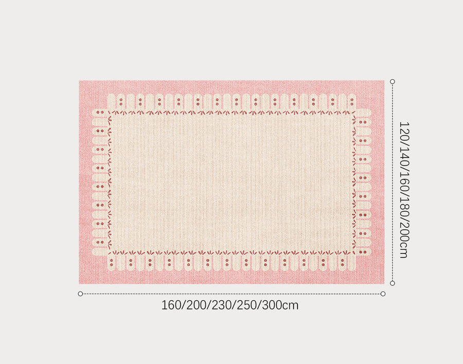 Sofia Blush Gradient Cloud Rug, Various Styles Available