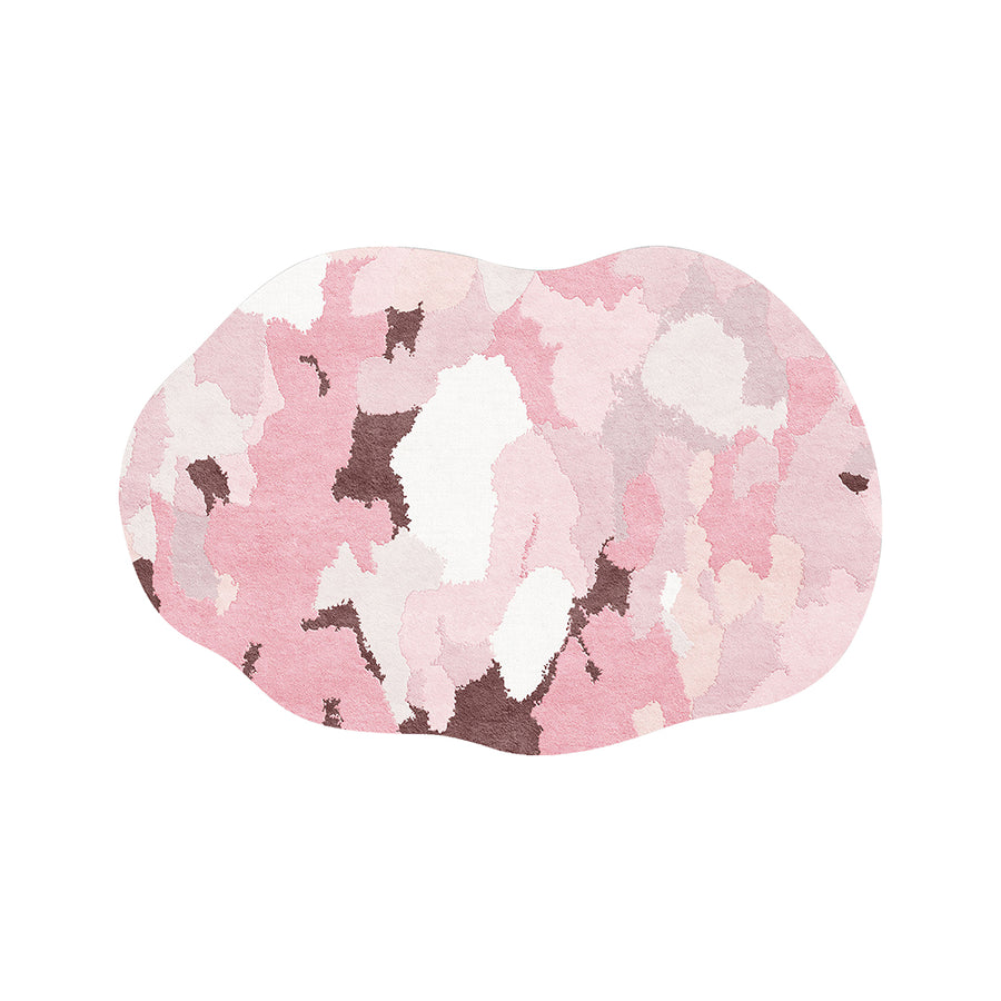 Sofia Blush Gradient Cloud Rug, Various Styles Available in a modern UK home