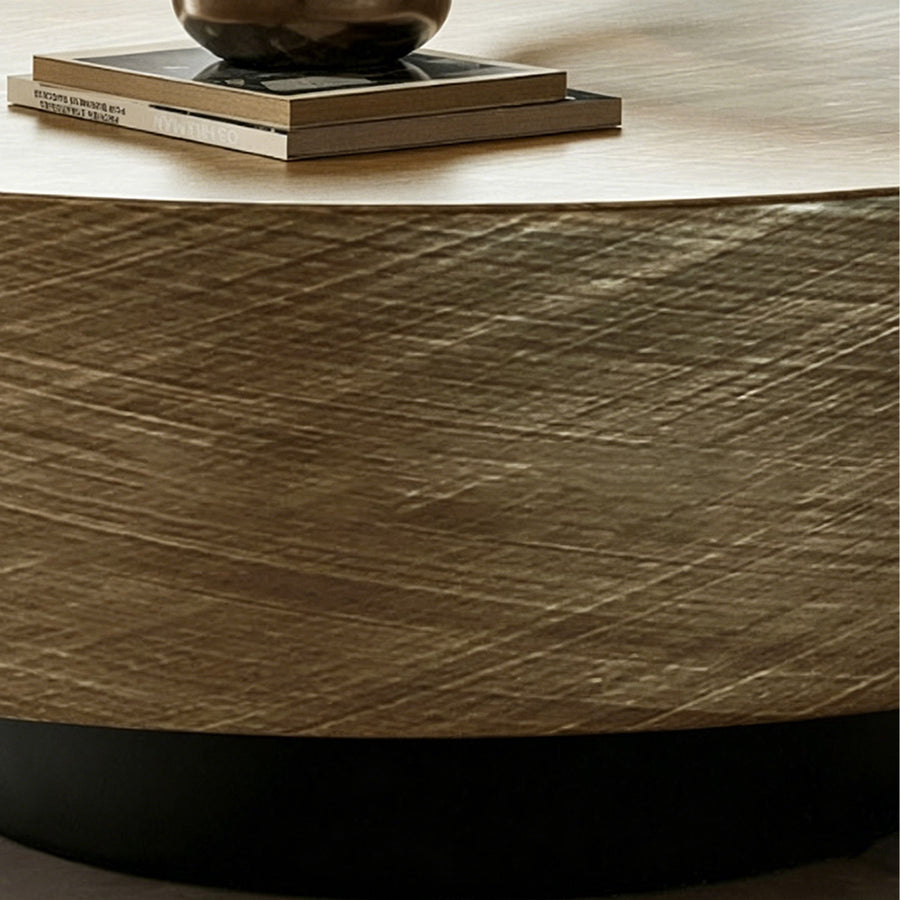 T94 Golden Nesting Coffee Table, Glass