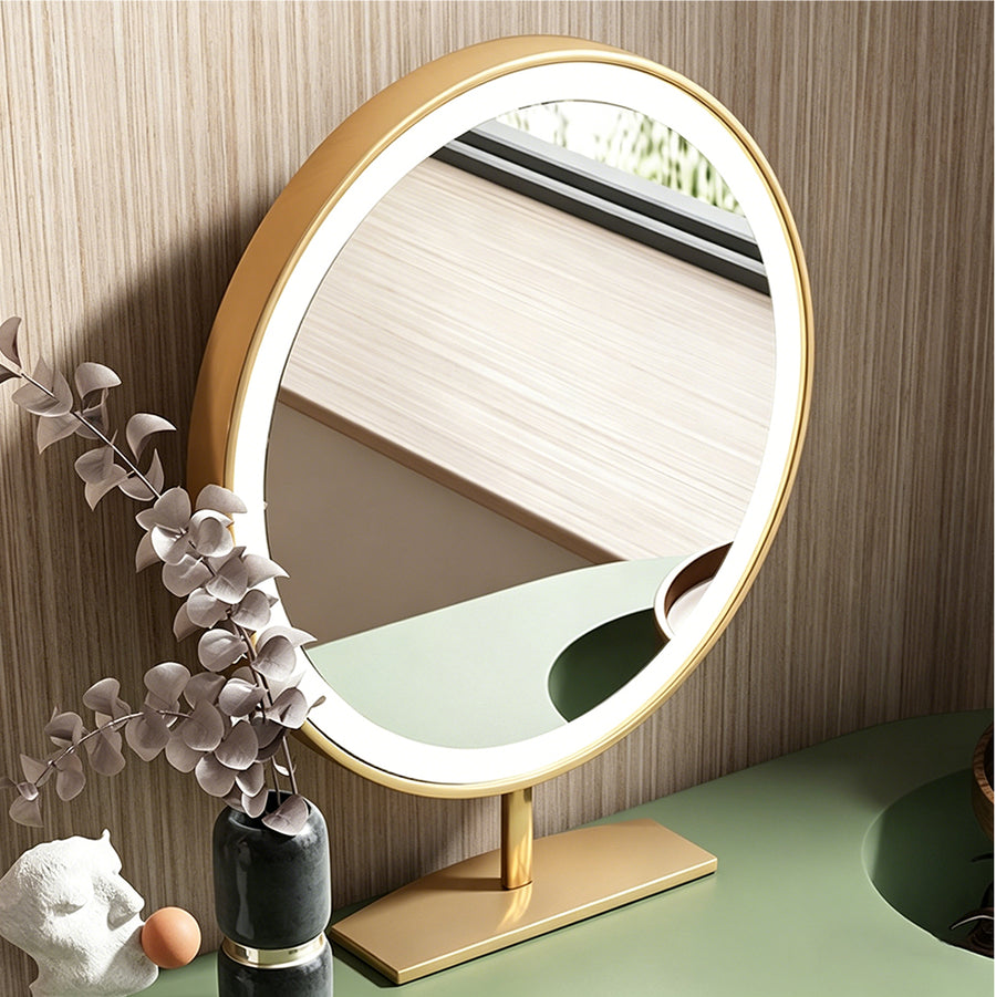 Tandy Dressing Table, Green/ White/ Black And Gold product image 12