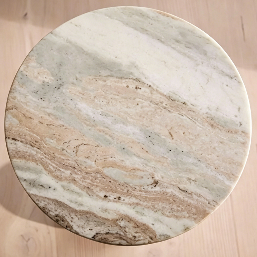 Tarantino Side Table, Marble