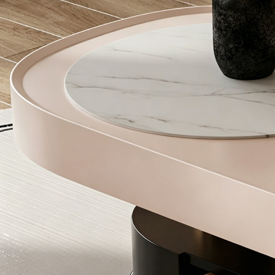 Tessa Coffee Table, With storage, Pink