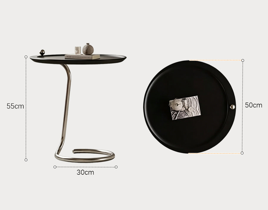 Theo Side Table, Black