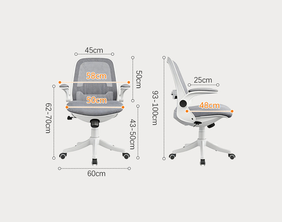 Ticova Office Chair, Middle Back