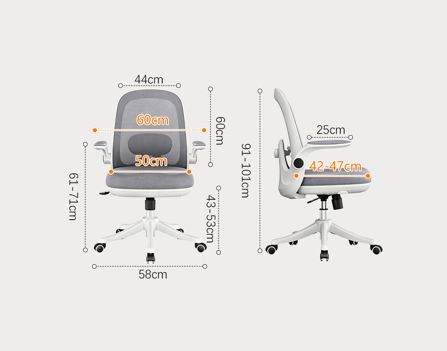 Ticova Office Chair, Middle Back