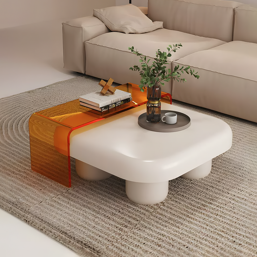Tok Mark Square Nesting Coffee Table - square nesting coffee table UK