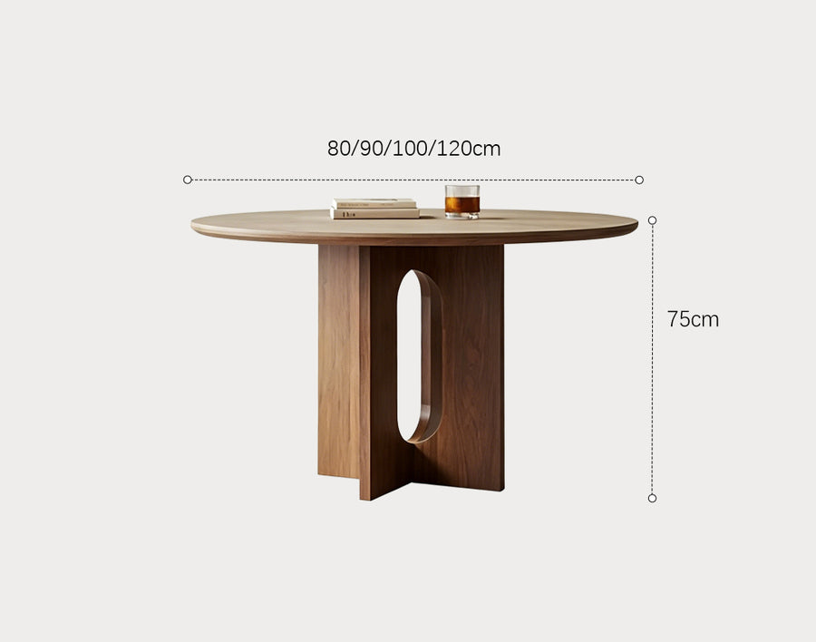 Toure Round Dining Table for modern UK dining room