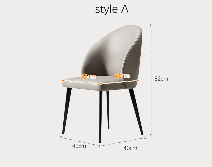 Trish Dining Table detail showing table finish and proportions