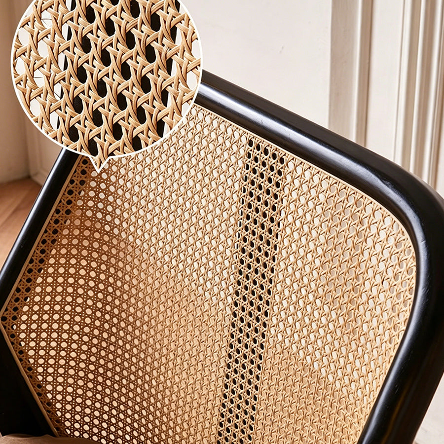 Valeria Rattan Armchair styled for for living room