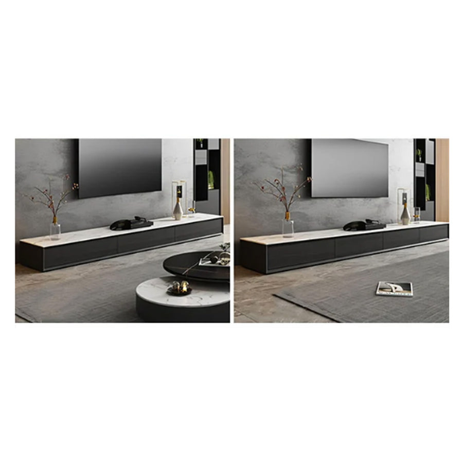 Vasagle Living Room Set, Vasagle TV Stand With Coffee Table room setting for TV storage