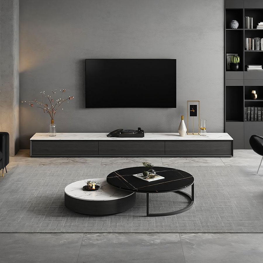 Vasagle Living Room Set, Vasagle TV Stand With Coffee Table for modern UK living room
