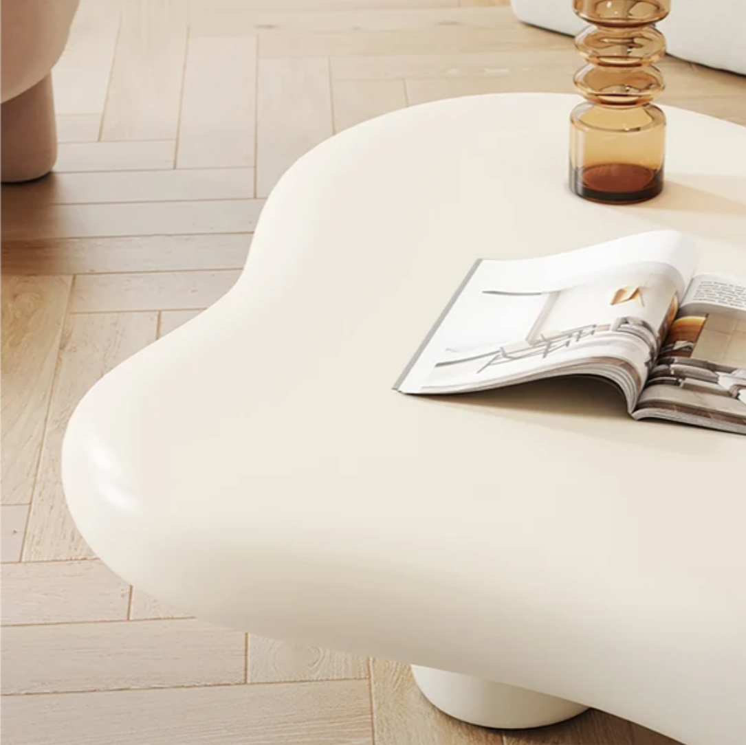 Quincy Coffee Table, Cream