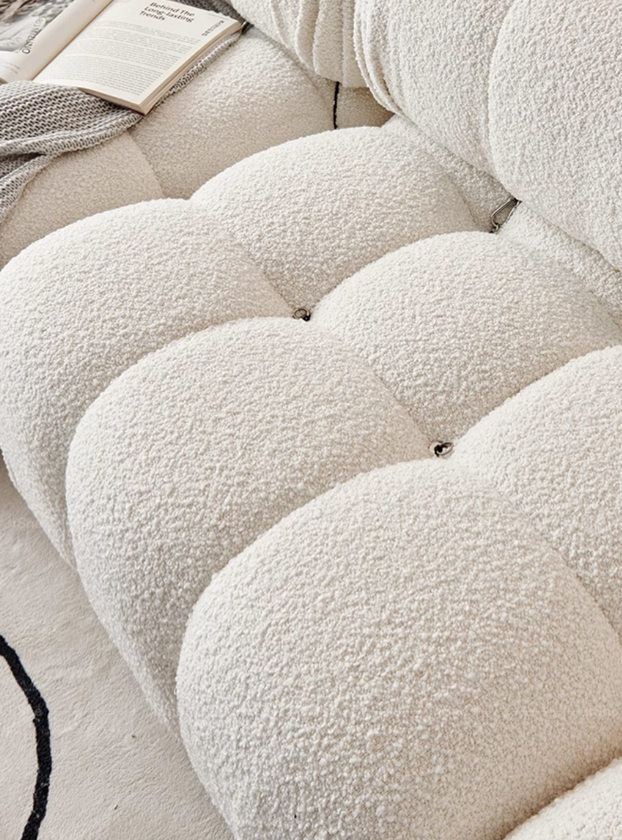 B&B Camaleonda Style Two Seater, Three Seater, Two Seater Corner Sofa, Boucle styled for b b camaleonda two boucle chaise...