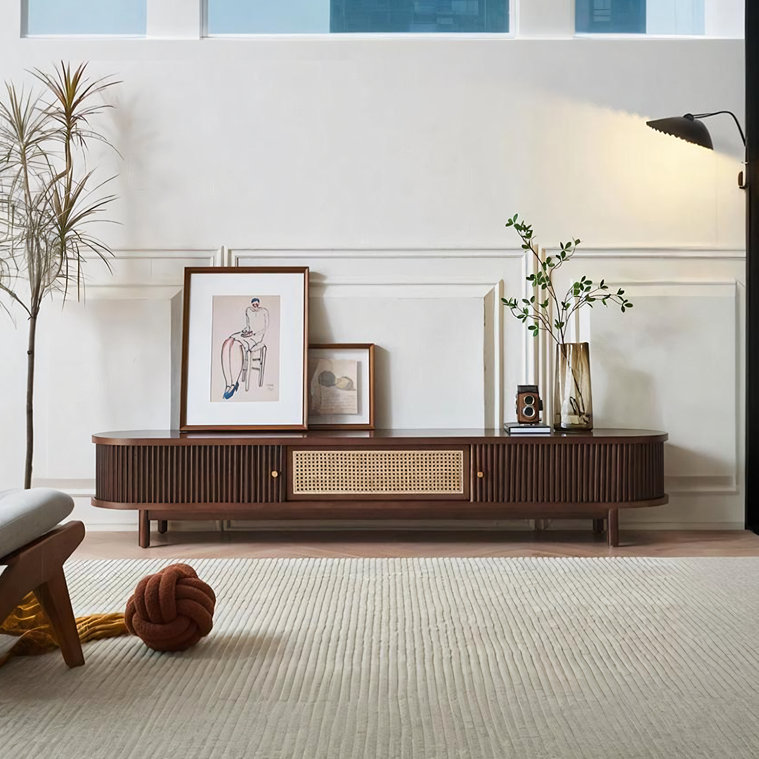 Wallace Rattan TV Stand – Rit Concept