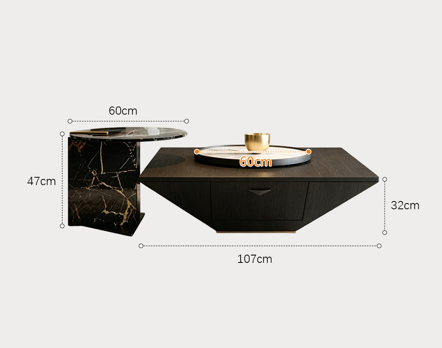 Wanda Nesting Coffee Table Set