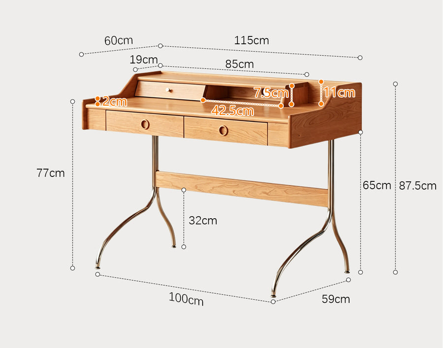 Willa Office Desk - office desk UK