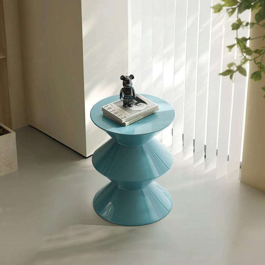Willa Side Table, Blue - blue side table UK