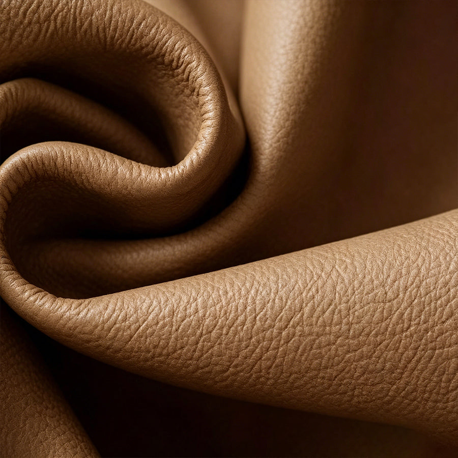 Zane Two Seater Sofa, Three Seater Sofa, Real Leather side view and sofa proportion