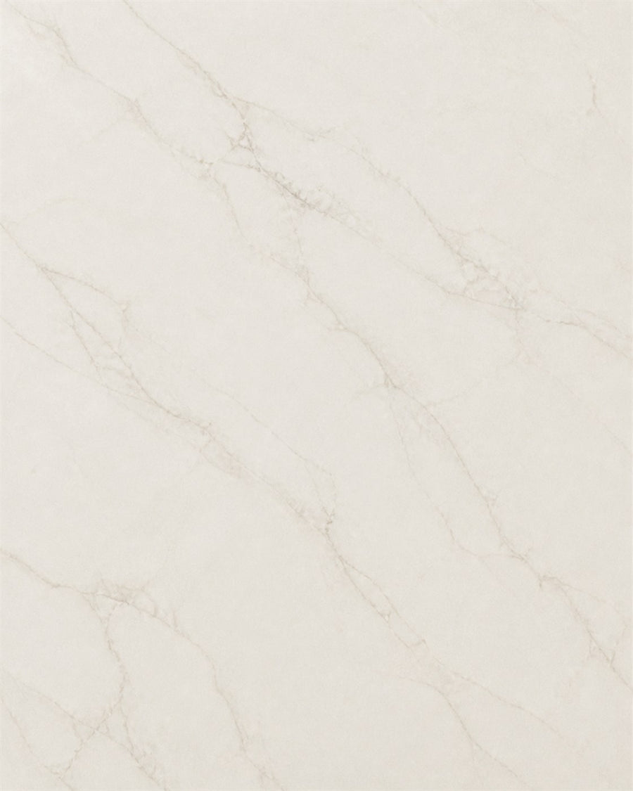 Abigail ivory sintered stone top panel material swatch