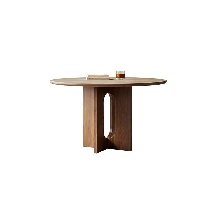 Toure Round Dining Table room setting for everyday dining